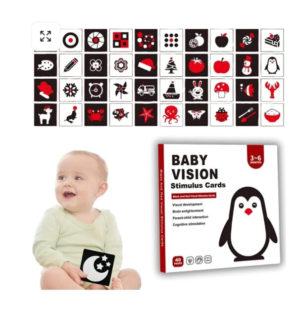 Tarjetas de Estimulación Visual de 3 a 6 meses