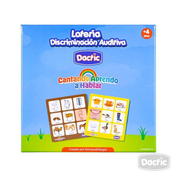 Lotería discriminación auditiva